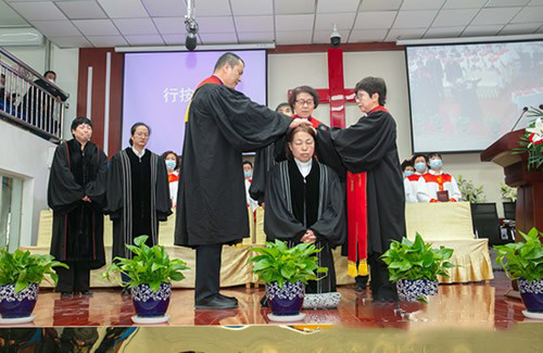 An ordination was held at Changji Church in Changji Hui Autonomous Prefecture, Xinjiang, on March 12, 2023.