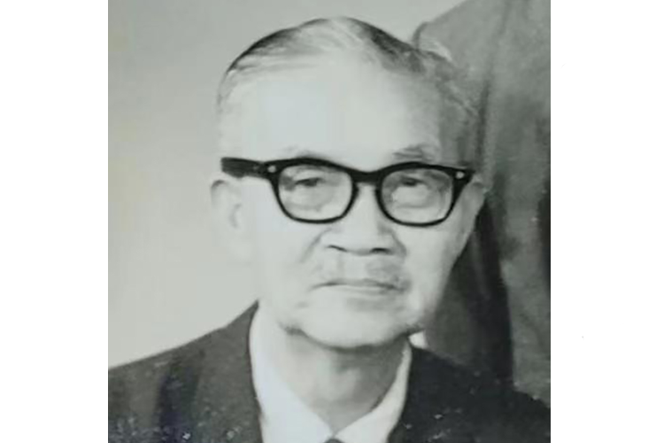 A historical picture of Rev. Ouyang Hou in Zhangzhou, Fujian