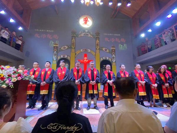 A groundbreaking ceremony for Rose Church in Jiangyang District, Luzhou, Sichuan, was hosted in its original Jiangyang Church on June 23, 2023.