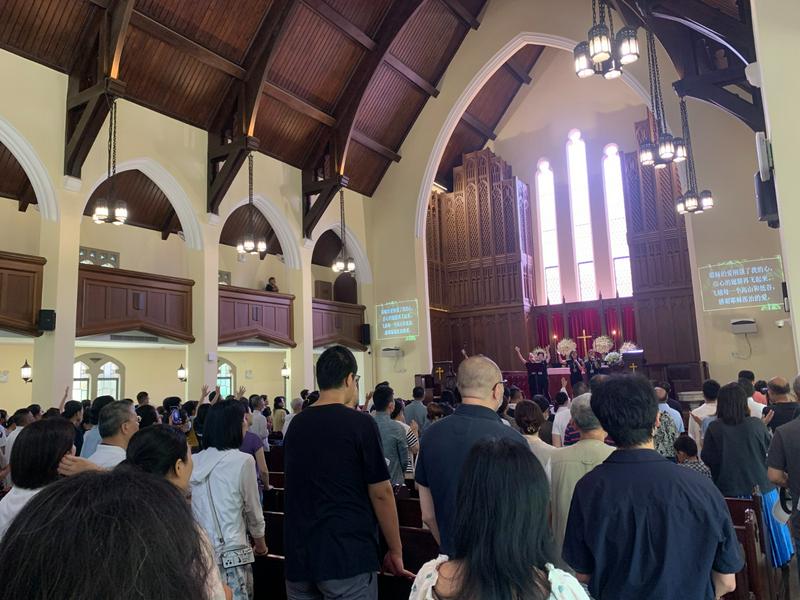 The fourth youth gathering was held after the resumption of gatherings at Shanghai Community Church in Shanghai city on July 15th, 2023.