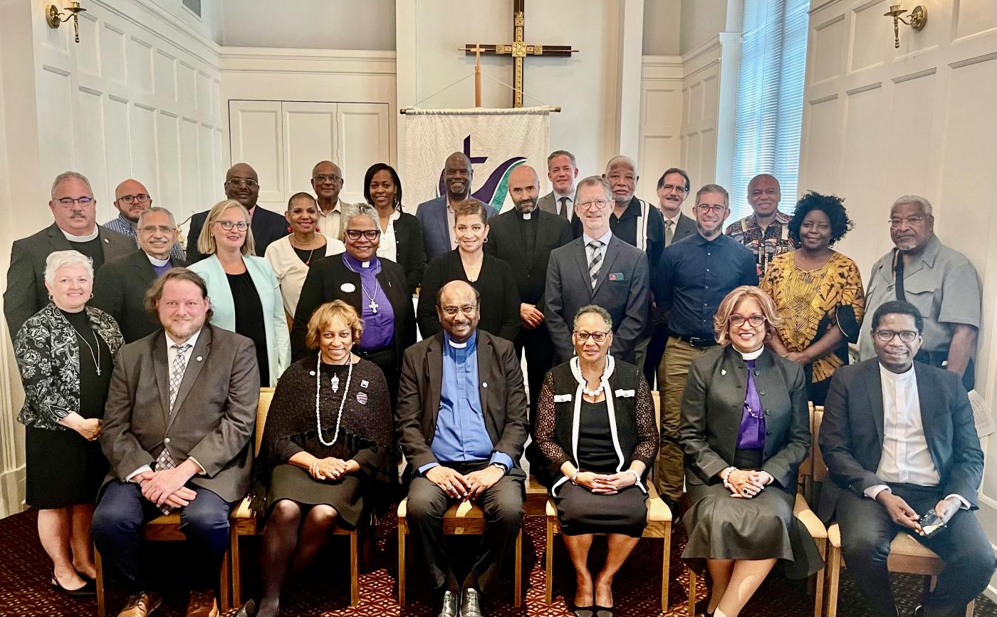 20 July 2023: The WCC delegation was welcomed by the leadership and representatives of member churches of the National Council of Churches (USA), in Washington, D.C.. 