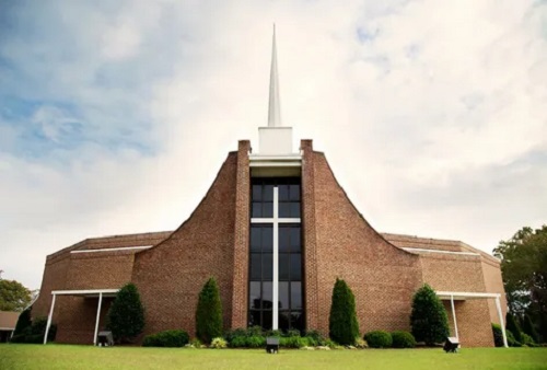 A picture of a church