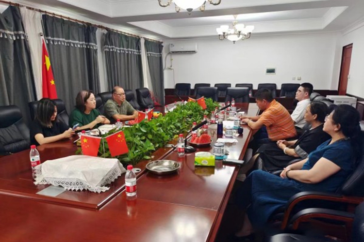 Members of the United Bible Societies China Partnership exchanged with leaders of Liaoning Provincial CC&TSPM and Northeast Theological Seminary on July 27th, 2023.