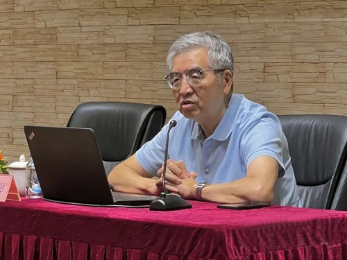 Professor Xu Yihua from Fudan University in Shanghai was invited to give a lecture for the "From a Common Origin" brand project on August 9th, 2023.