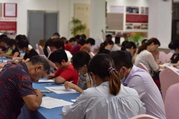 Believers from the Bible study fellowship in Shishan Church, Suzhou, Jiangsu, participated in the annual Bible contest on August 18th, 2023.
