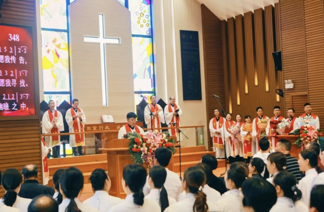 Xiapu County CC&TSPM held an ordination ceremony at Li'ao Church in Ningde City, Fujian Province, on October 21, 2023.