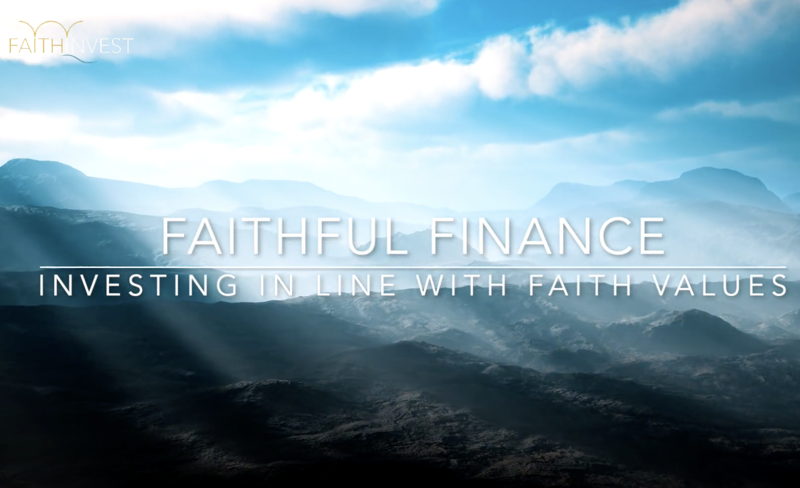 A poster of the Faithful Finance