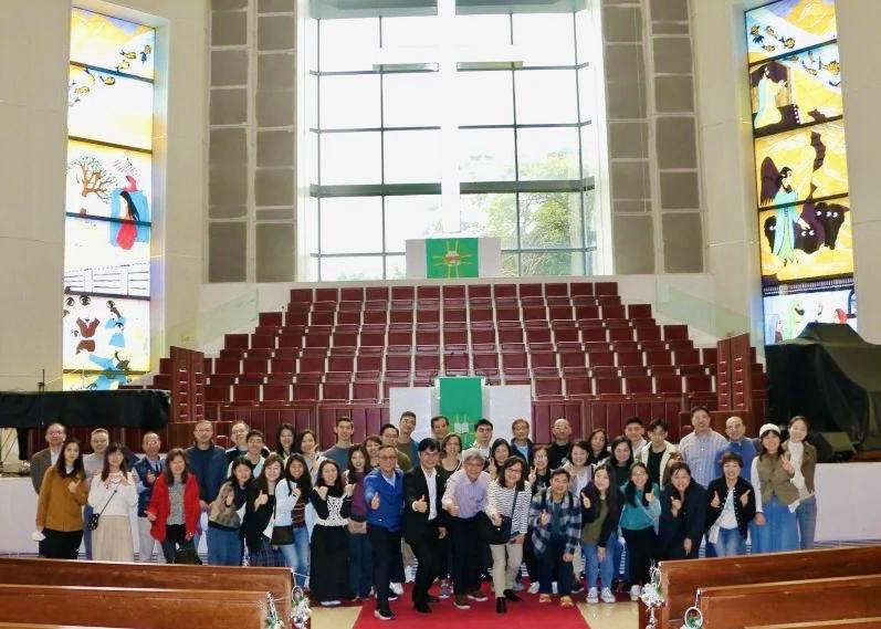 The Evangel Seminary in Hong Kong visited churches in Guangzhou City, Guangdong Province, on January 8, 2024.