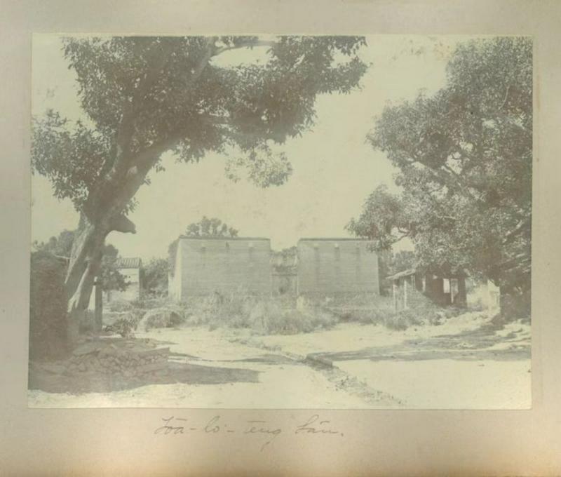 The picture of the Siyong Building over a hundred years ago
