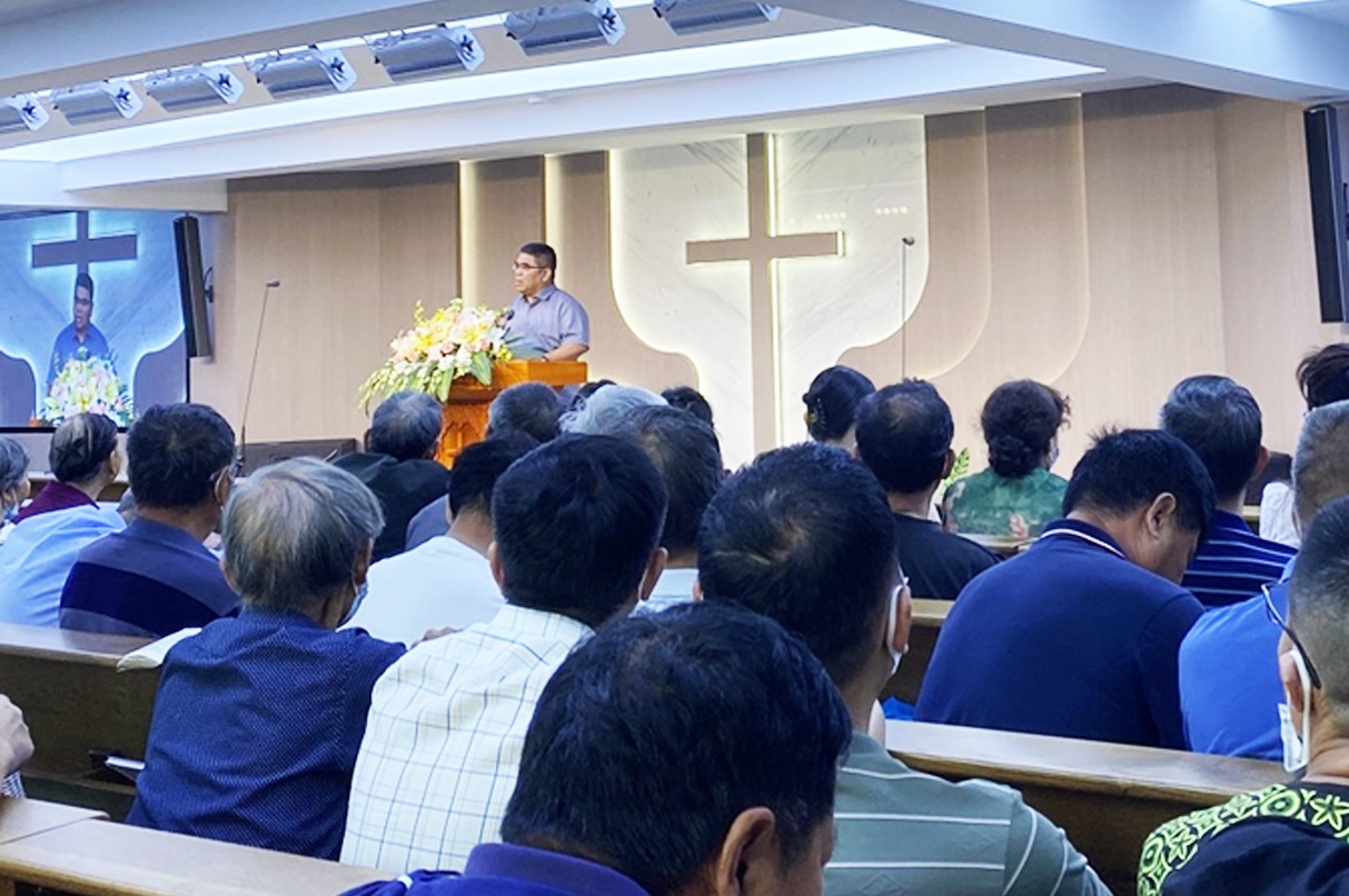 A dedication service was hosted for the new building of the Longwu meeting point in Xihu District, Hangzhou, Zhejiang, on June 17, 2023.
