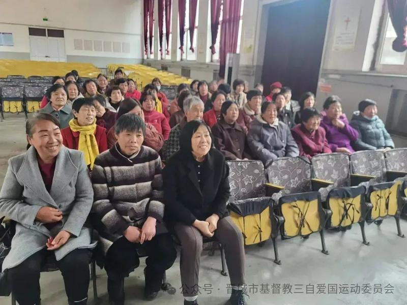 Christian ladies attended a celebration for the World Day of Prayer and International Women's Day at Dayang Church in Jincheng, Shanxi, on March 8, 2024.