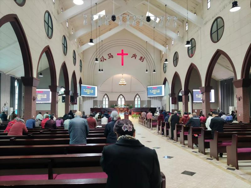 The Holy Light Church preached on the biblical teaching of “A Kernerl of Wheat” to commemorate Passion Week in Nanjing City, Jiangsu Province, on Maundy Thursday, March 28, 2024.