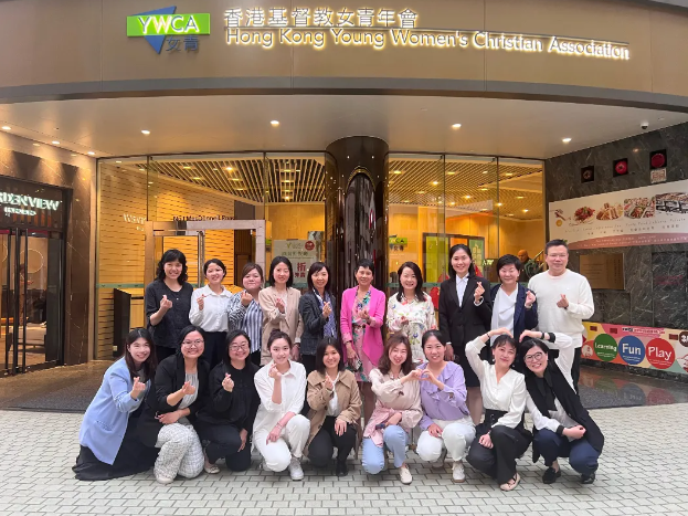 Delegates of the national YWCA visited the Hong Kong Young Women's Christian Association in Hong Kong from March 26 to 29, 2024.