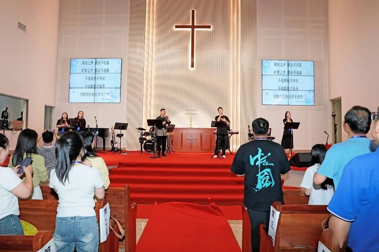 A youth revival conference was conducted at Grace Church in Huizhou, Guangdong, before or on China’s Youth Day, which falls on May 4, 2024.