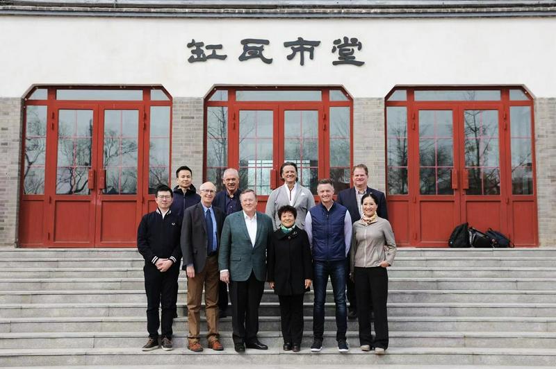 Dr. Gene Wood, founder and president of Word4Asia Consulting International, and his team visited the Beijing Gangwashi Church on March 21, 2024.