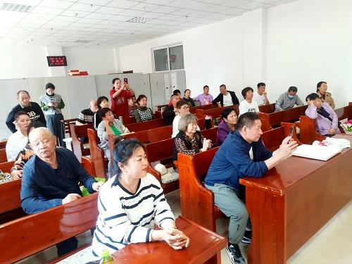The deaf fellowship of Xingsheng Church in Anshan, Liaoning, conducted a Mother's Day worship service on May 12, 2024.