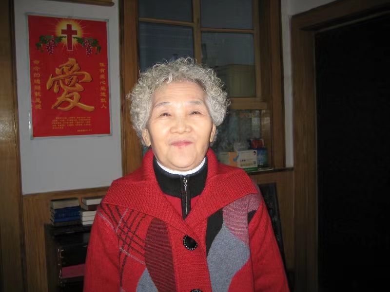 Cheng Yumei, a late deaconess at a gathering site of Yao Du District Church in Linfen, Shanxi