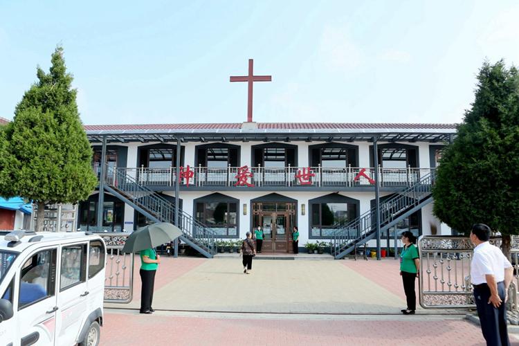 Taihe Church in Laobian District, Yingkou City, Liaoning Province