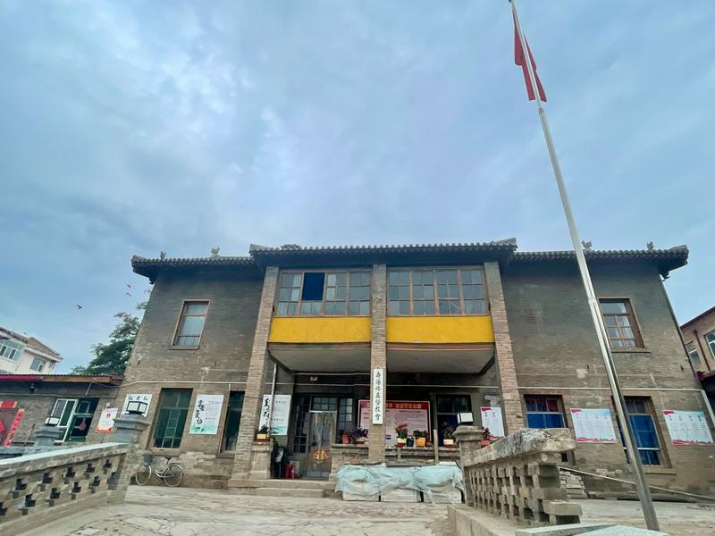 The exterior picture of the Shouyang County Church in Jinzhong City, Shanxi Province 