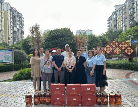 Emmanuel Chapel conducted a charity event in the Aohua community in Nanning City, Guangxi Province, on September 5, 2024.