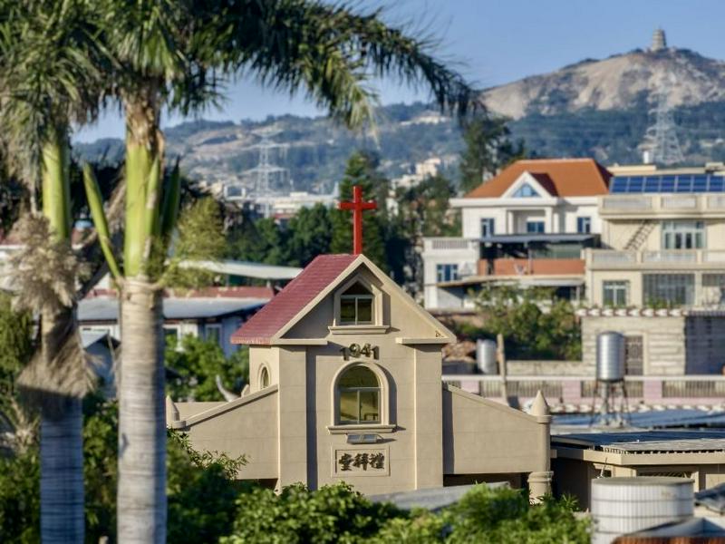 Xicen Church in Yongning Town, Shishi City, Quanzhou, Fujian Province.