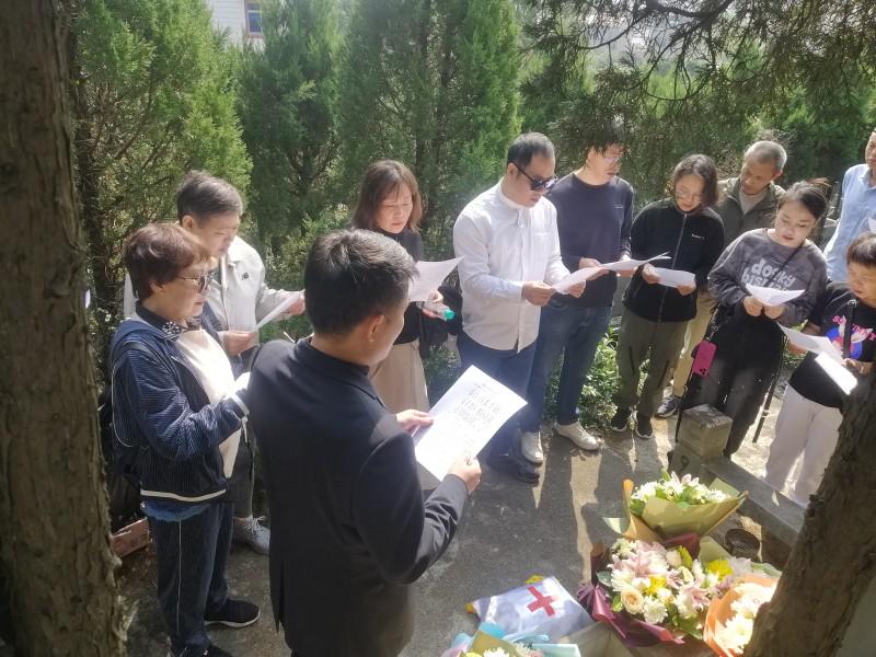 Gongxiang Church held a burial service for Rev. Cao Fuxing at the Yaonan Cemetery in Suzhou City, Jiangsu Province, on October 10, 2024.