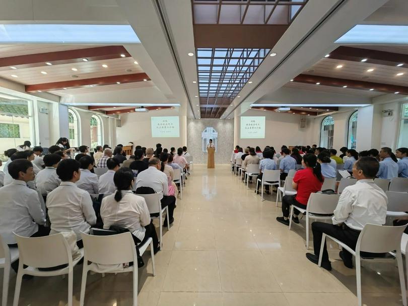 Zion Church held a welcome party for new members in Guangzhou City, Guangdong Province, on October 13, 2024.