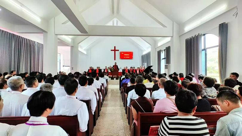 Shancheng Village Church held a dedication ceremony in Zhangpu County, Zhangzhou City, on October 26, 2024.