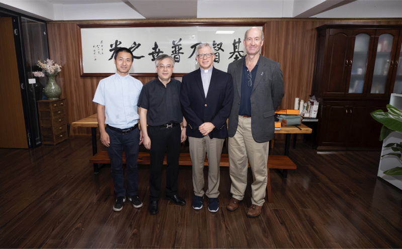 Representatives of the Outreach Foundation toured Gulou Church in Hangzhou City, Zhejiang Province, on October 13, 2024.