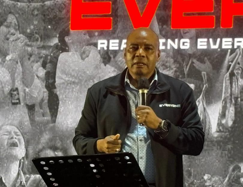 Pastor Henry Madava, founder of Victory Christian Church in Kyiv, Ukraine, gave a lecture titled "Ministry and Growth in a Changing World" at the Everyone Asia 2024 Conference in Sentul International Convention Center, Indonesia, on July 5, 2024.