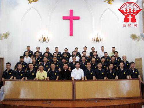 Men's fellowship of Qingyang Church in Fujian Province