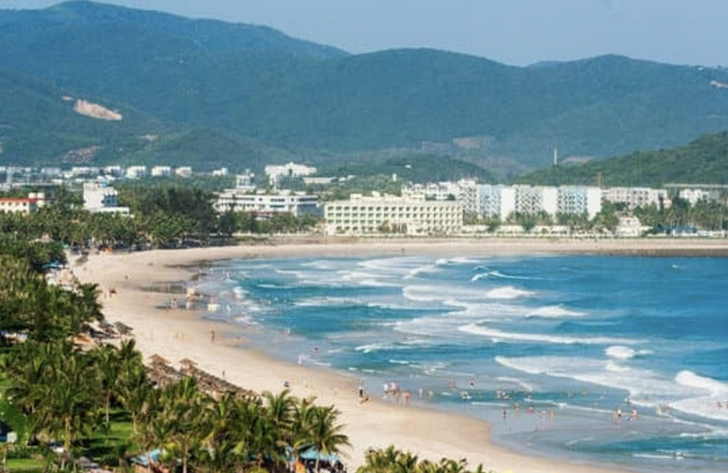 Seaside in Hainan Province