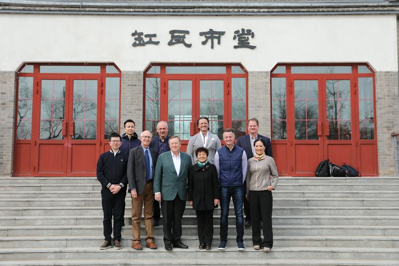 Dr. Gene Wood, founder and president of Word4Asia Consulting International, and his team visited the Beijing Gangwashi Church on March 21, 2024.
