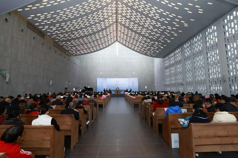 A dedication and inauguration thanksgiving ceremony for Panyu Church convened in Guangzhou City, Guangdong Province, on December 14, 2024.