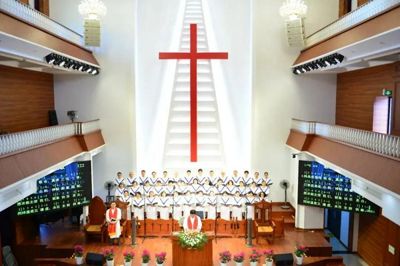 A dedication service was held for the new building of Banshan Church in Hangzhou, Zhejiang, on June 10, 2023.