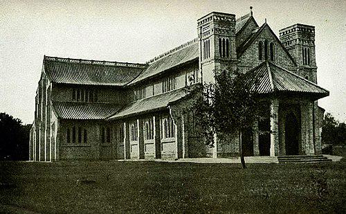 St John's Cathedral, in Langzhong, Nanchong City, in Sichuan Province, in 1914