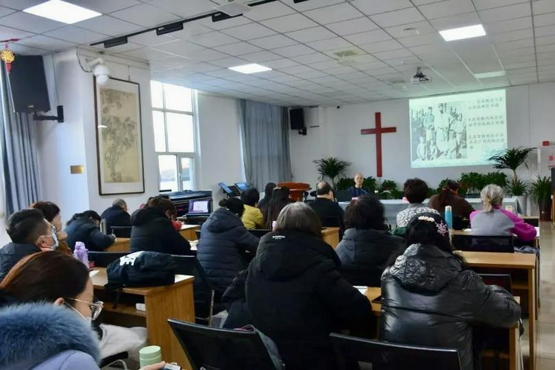 Taiyuan Municipal CC&TSPM hosted a lecture on Samuel Pollard’s Missionary Work and Chinese traditional culture at Qiaotou Street Church in Taiyuan City, Shanxi Province, on February 3, 2025.