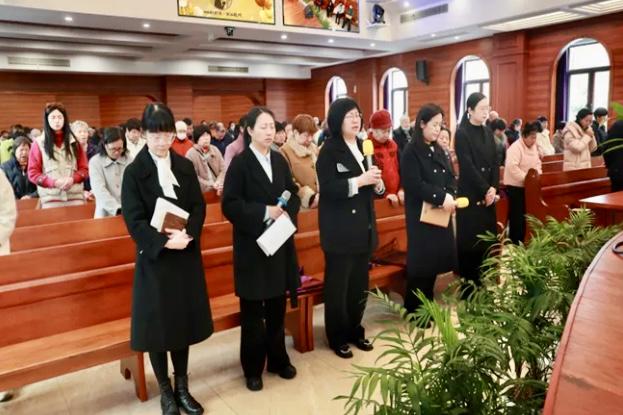 Hangzhou Municipal CC&TSPM held a gathering to commemorate the World Day of Prayer at Banshan Church in Hangzhou City, Zhejiang Province, on March 7, 2025.