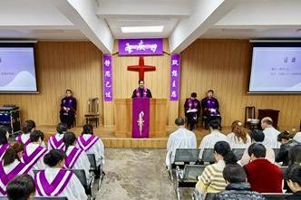 Shanxi Bible School conducted a worship service to mark the Ash Wednesday in Xi'an City, Shaanxi Province, on March 5, 2025.