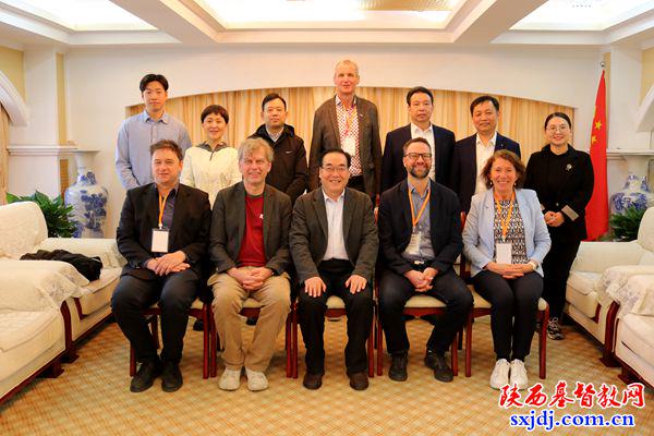 A commemorative photo was taken on March 10, 2025, during the visit of YMCA Bavaria from Germany to Shaanxi CC&TSPM in Xi'an, Shaanxi Province.