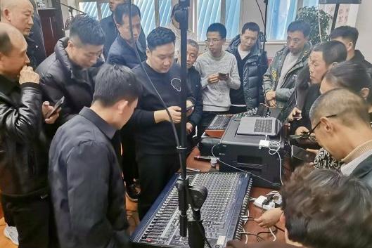 Gongzhuling Municipal CC&TSPM conducted its first audio ministry training session at the Tiebei Kemao Christian activities venue in Gongzhuling City, in Jilin Province, on March 6, 2025.