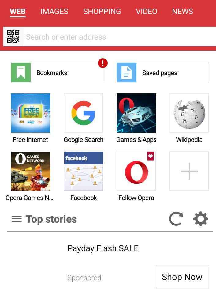 Opera Mini For Android