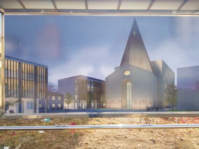 Design of the new building of Gospel Church, Zhaotong