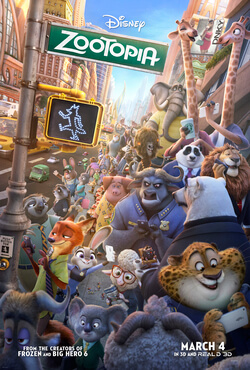 Zootopia Promotional Poster