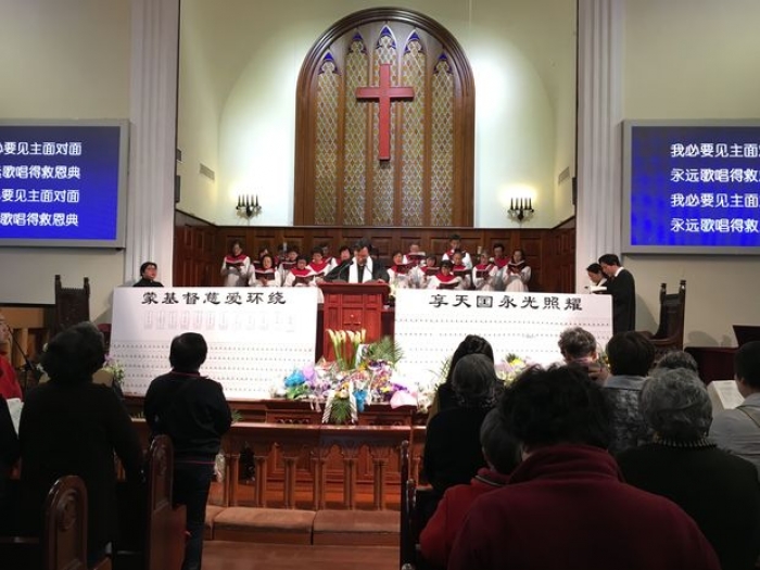 Young John Allen Memorial Church Holds Collective Memorial Service, Shanghai