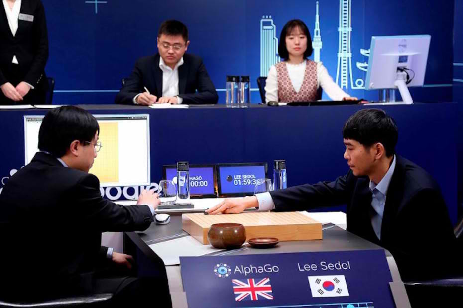 Lee Sedol versus Google's AlphaGo