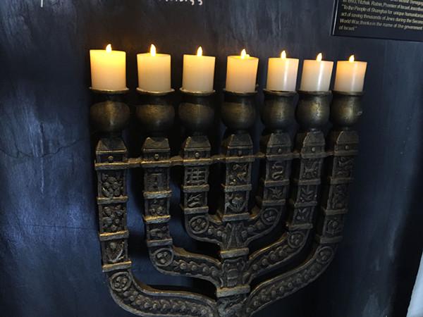 Jewish "seven candles "