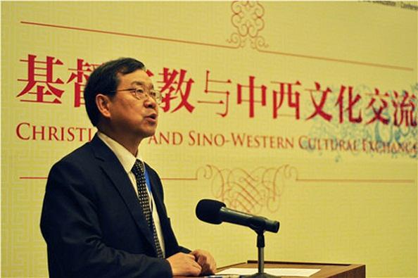 Zhuo Xinping, president of the Chinese Religious Society