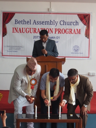 New Church Rebuilt in Quake-Affected Area of Nepal