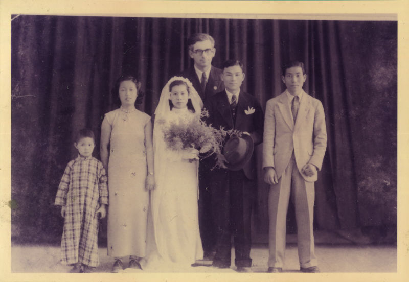 Wedding Photo of Rev. Xue 